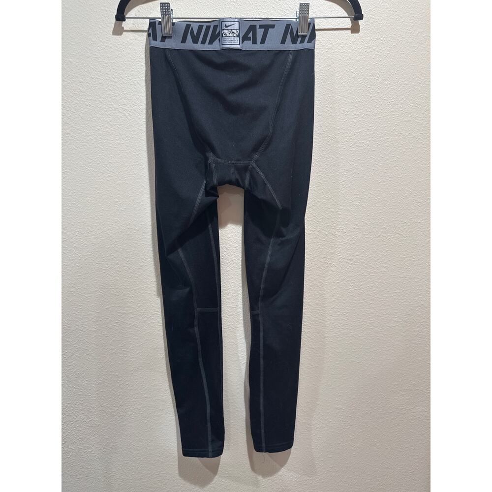 Nike Pro Combat Compression Leggings Mens size small black - Picture 2 of 5